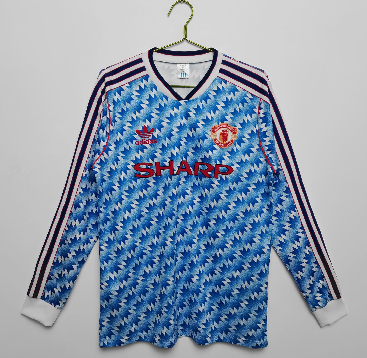Manchester United 1990-1992 Retro Long Sleeve Away Kit