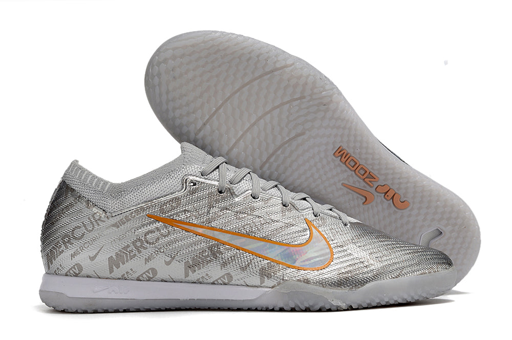 Nike Mercurial Vapor - Indoor Shoes - Metallic Gray | Bronze