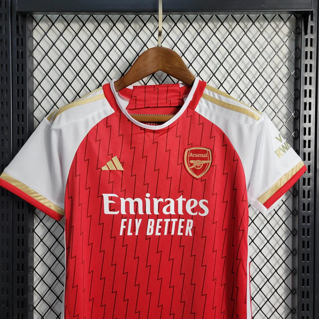 23/24 Arsenal Home Kit Kids Size