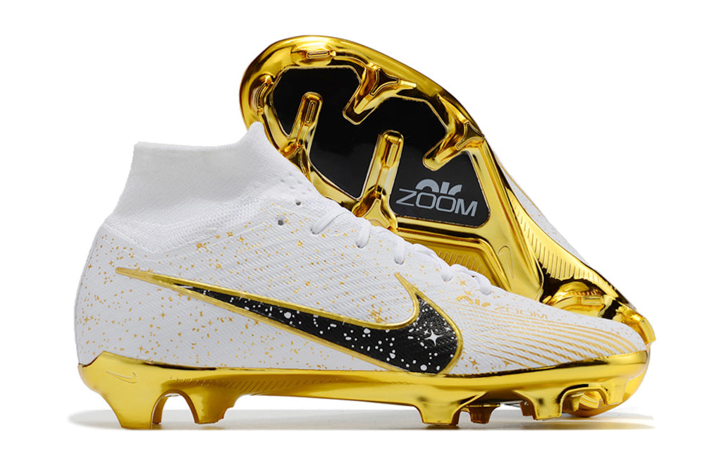 Nike Mercurial Superfly - 24K Yellow Gold | Snow White