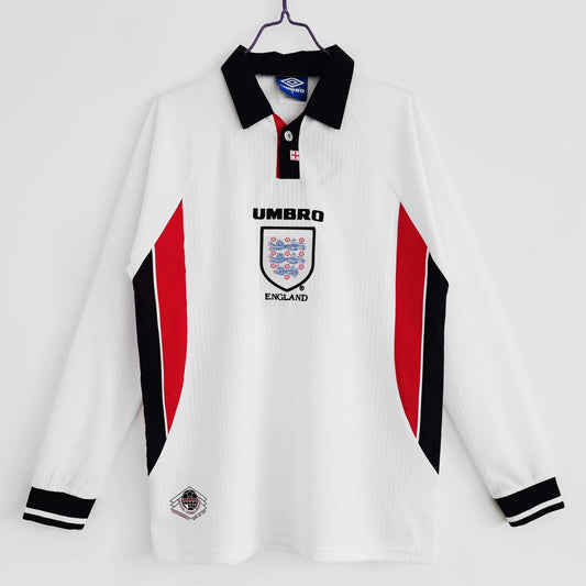 England 1988-1989 Retro Long Sleeve Home Kit