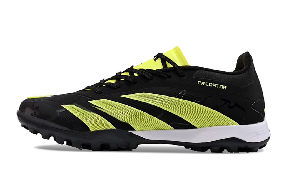 Adidas Predator 24 Elite Indoor Shoes - Spider Black | Chartreuse Green | White