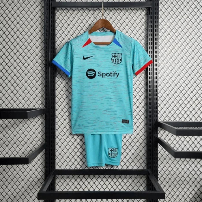 23/24 Barcelona Away Kids Size