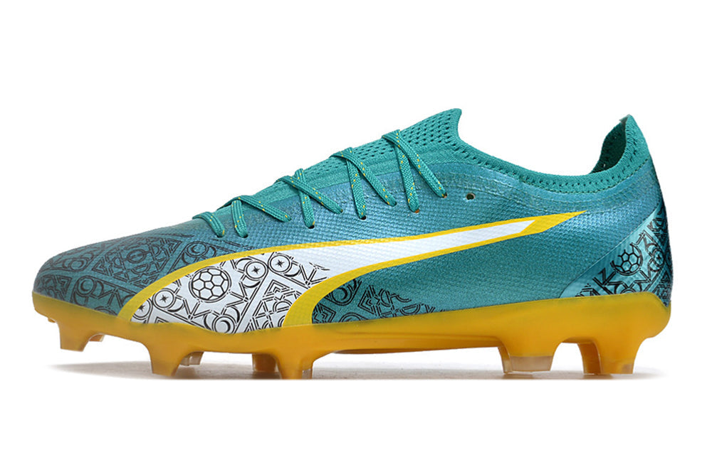 Puma Future Ultimate - Ocean Green | Sahara Yellow