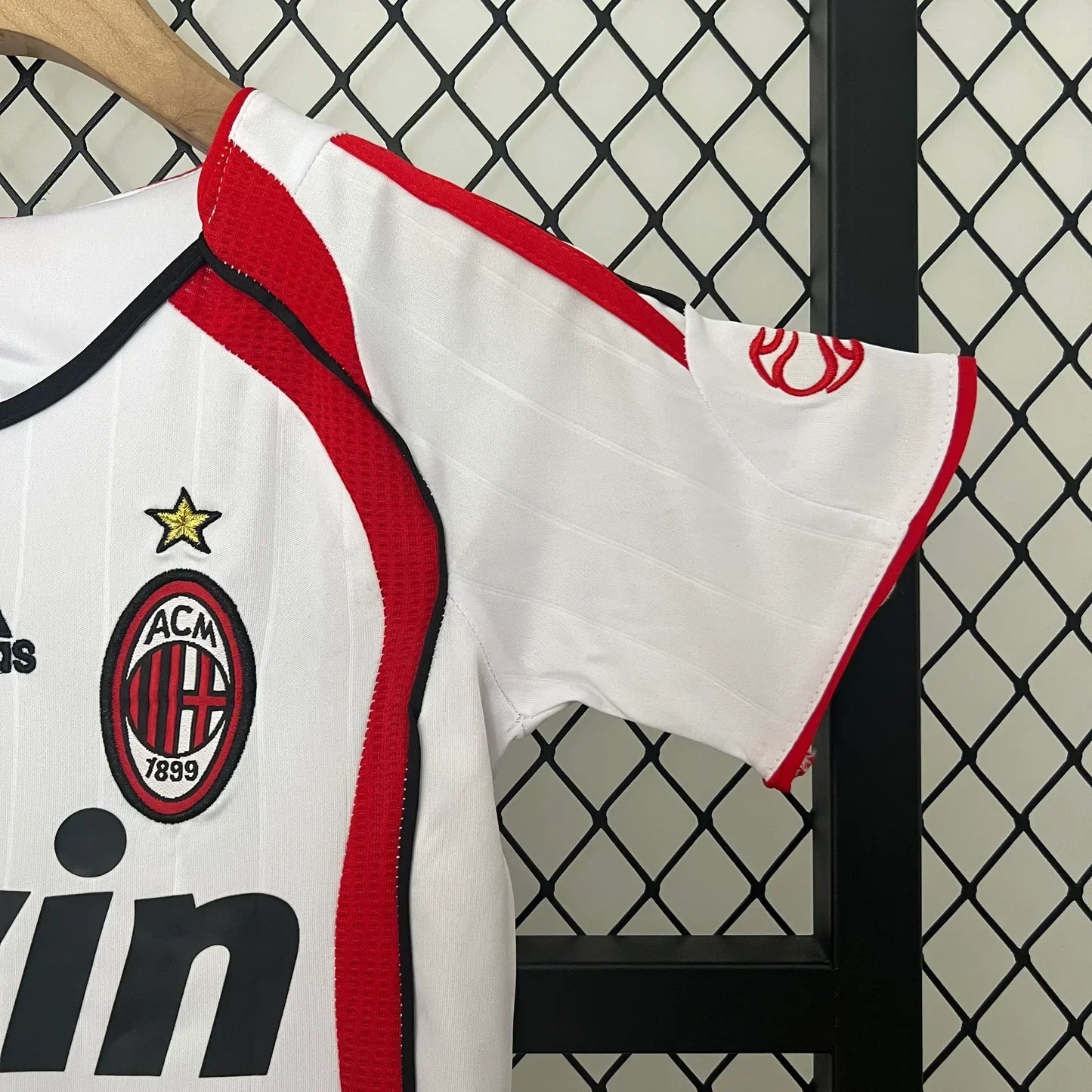 Ac Milan 06/07 Away Kids Size