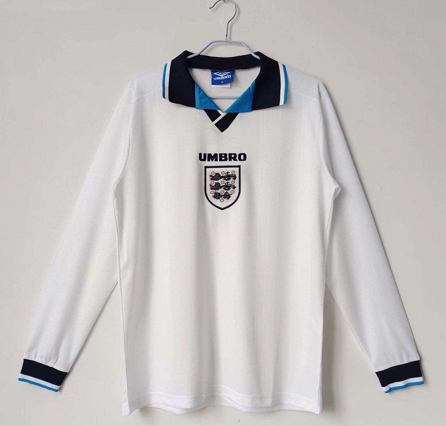 England 1996-1997 Retro Long Sleeve Home Kit