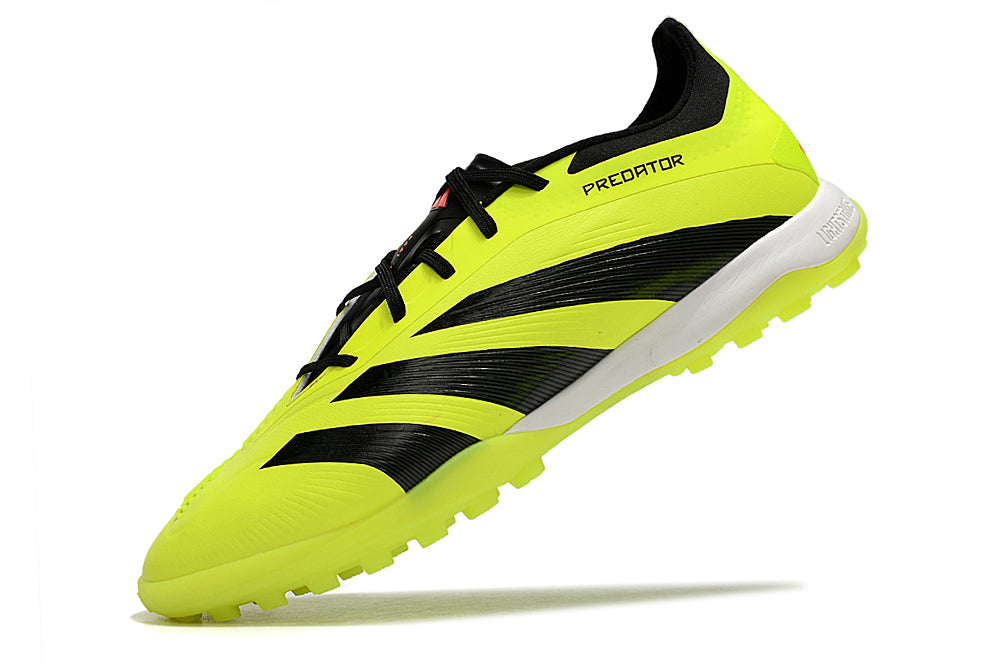 Adidas Predator 24 Elite Indoor Shoes - Chartreuse Green | Jade Black