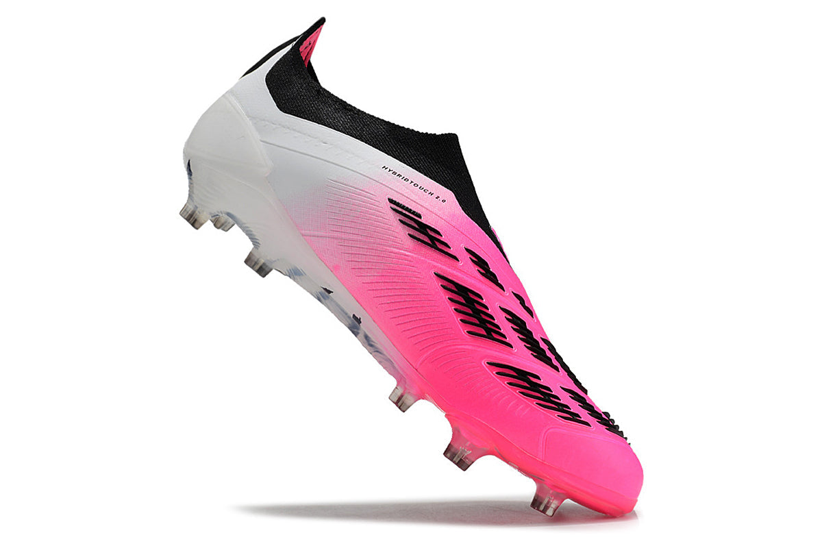 Adidas Predator Accuracy | Pink | White | Black | Laceless
