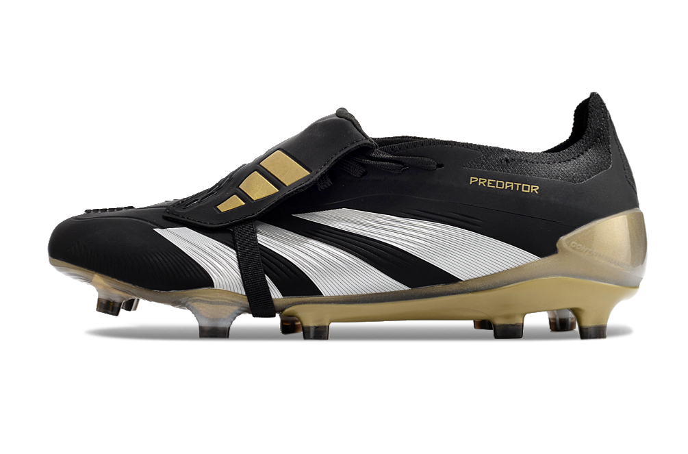Adidas Predator Elite Shoes - Black | Gold | White