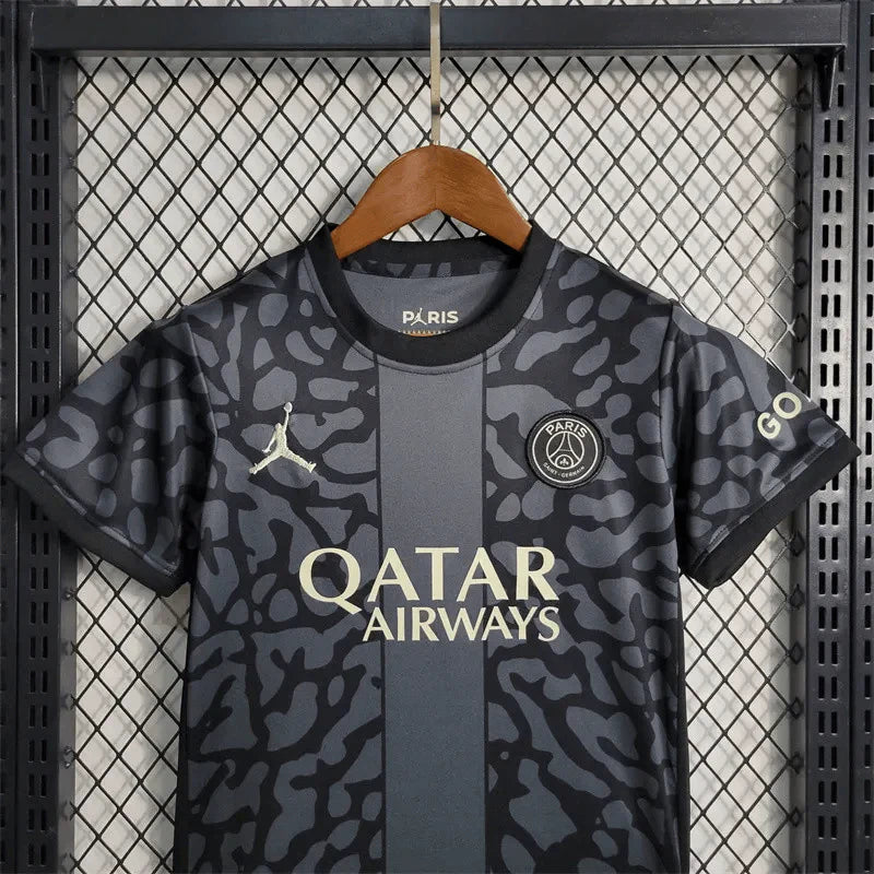 23/24 PSG Paris Saint-Germain Away Kids Size
