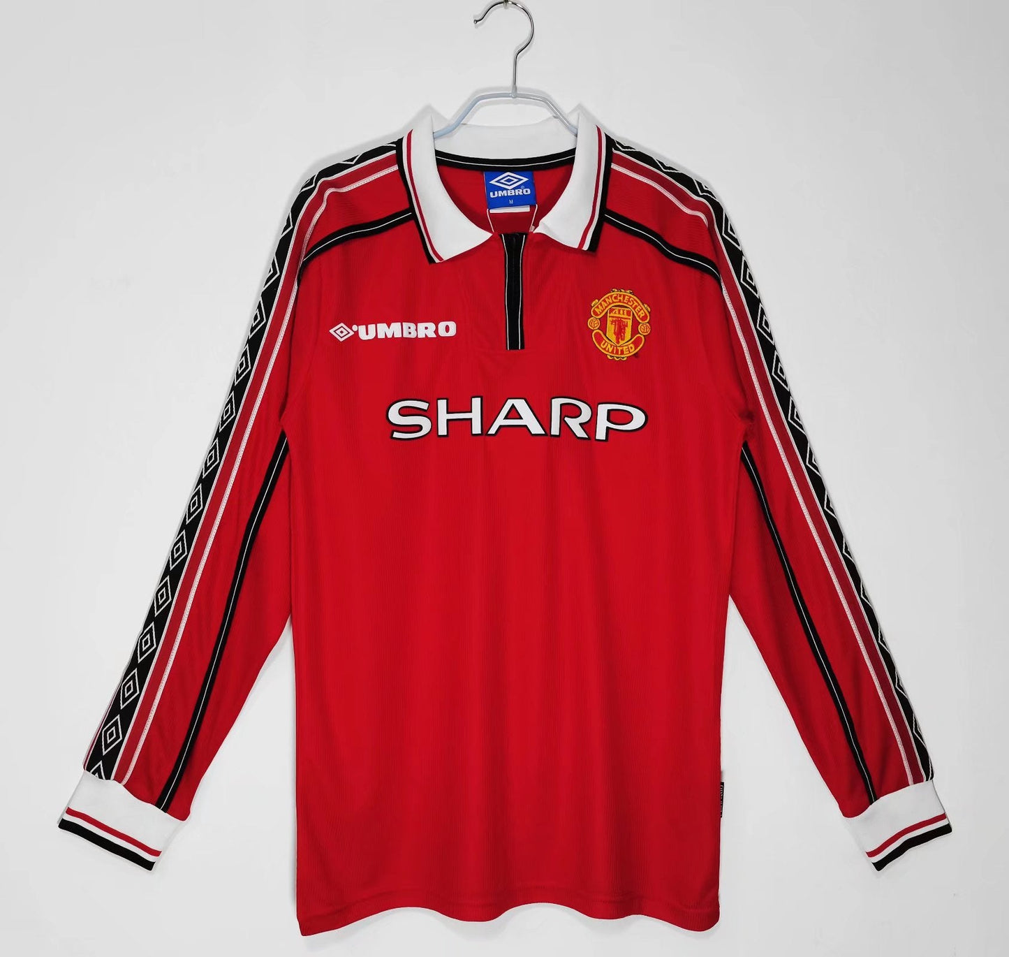 Manchester United 1997–1998 Retro Long Sleeve Home Kit
