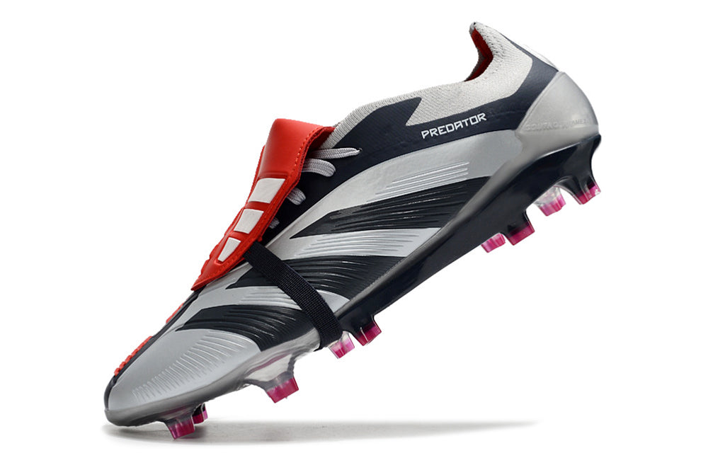 Adidas Predator Elite Shoes - Black | Light Gray | Red