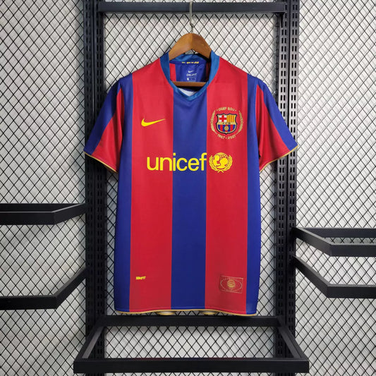 Barcelona 2007-2008 Retro Home Jersey