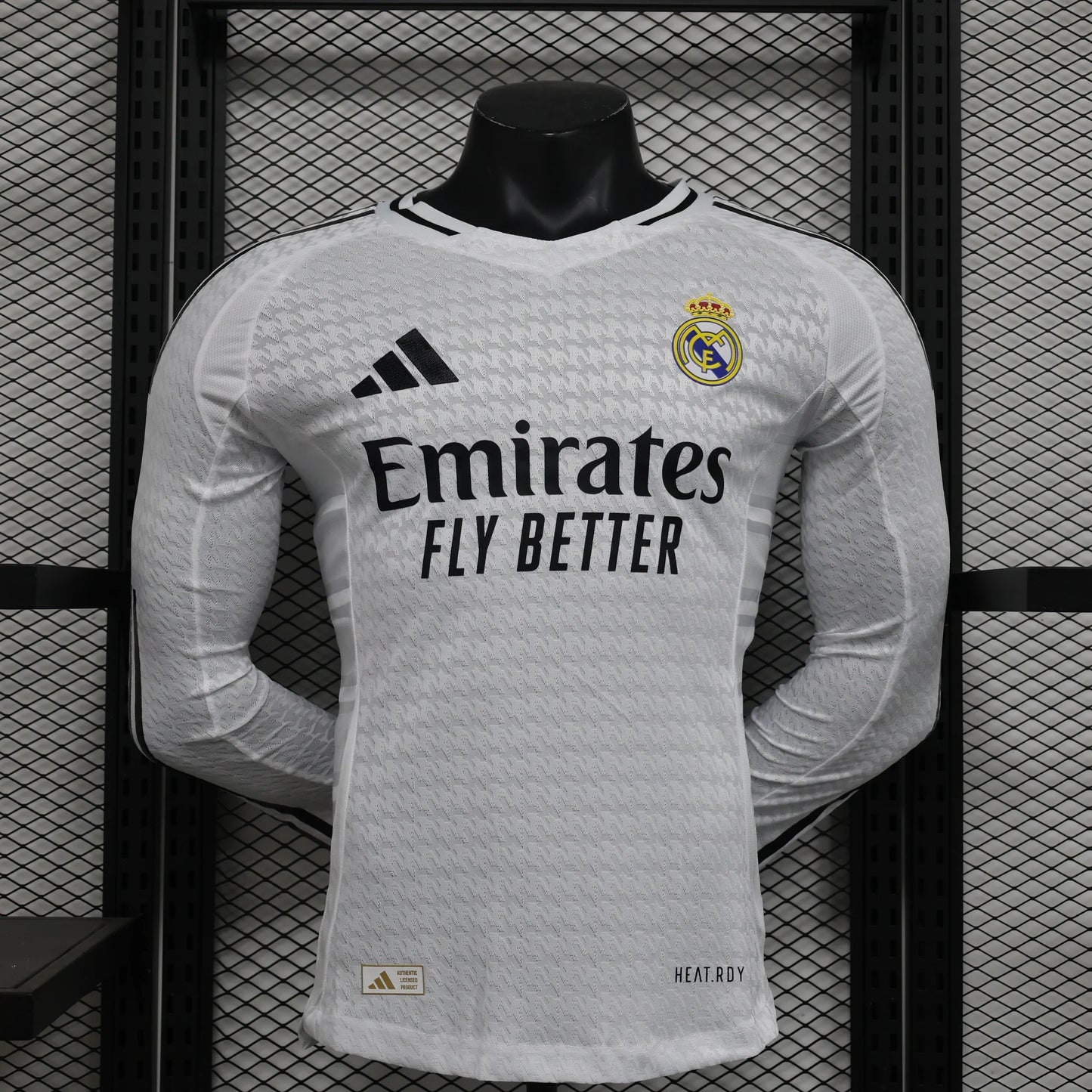 Real Madrid 2024-2025 Retro Home Kit Long Sleeve