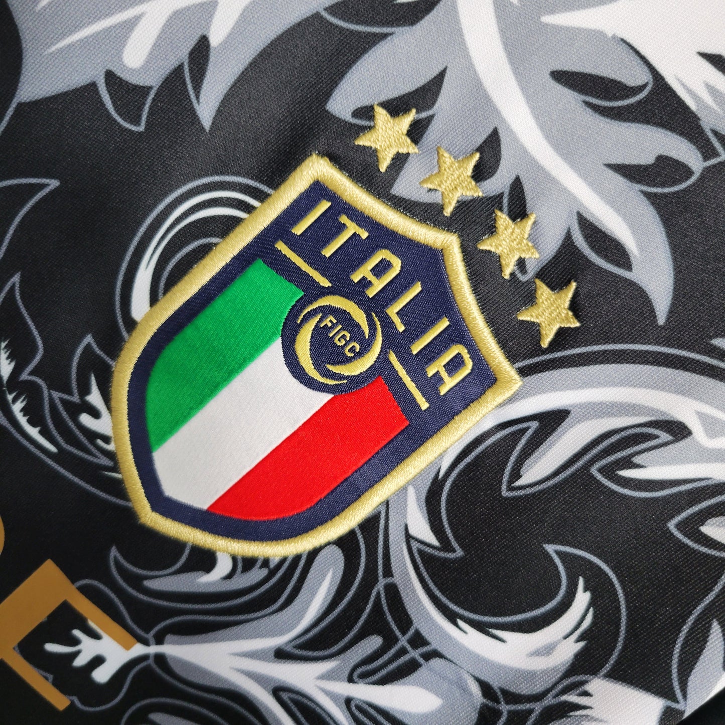 Italy "Versace" Special Black Jersey