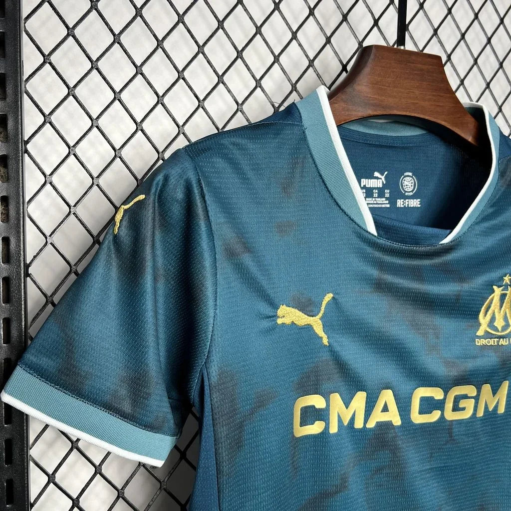 24/25 Olympique de Marseille Away Kids Size