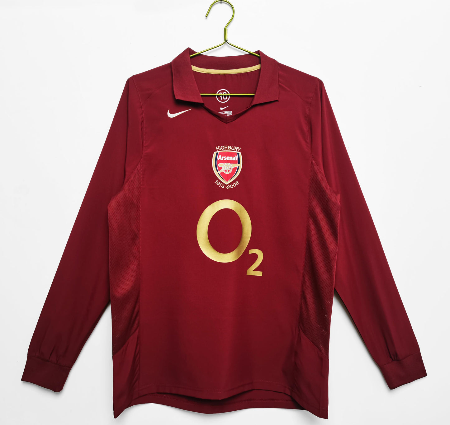 Arsenal 2005-2006 Retro Long Sleeve Home Kit