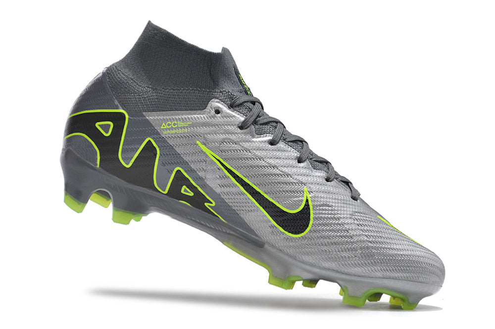 Nike Mercurial Superfly - Fossil Gray | Jet Black | Chartreuse Green