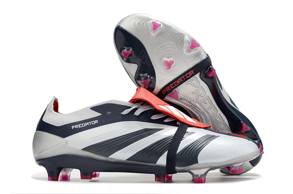 Adidas Predator Elite Shoes - Black | Light Gray | Red