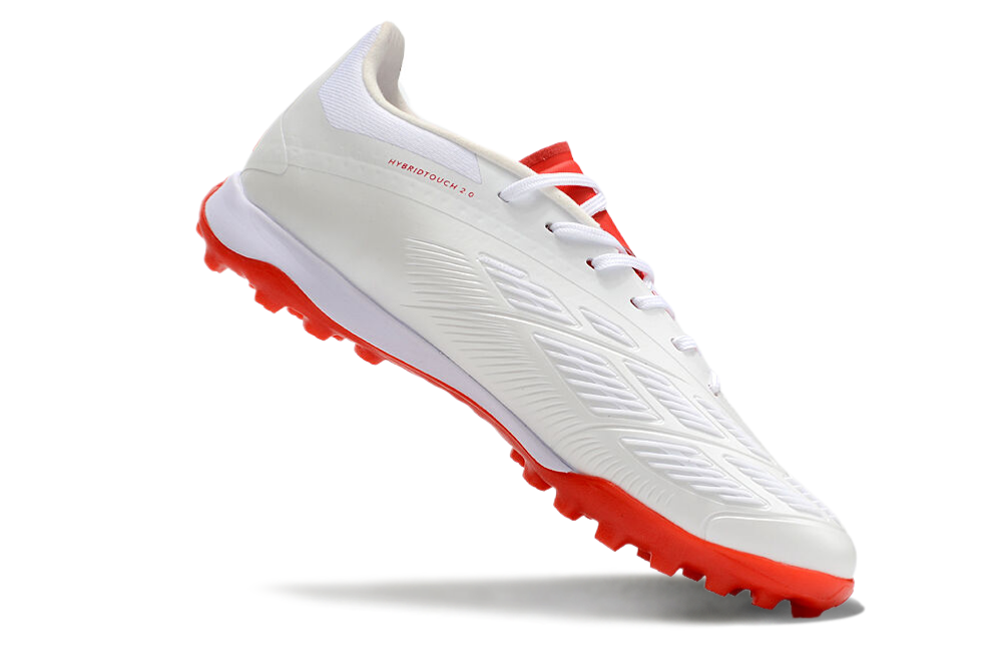 Adidas Predator 24 Elite Indoor Shoes - Ruby Red | Snow White