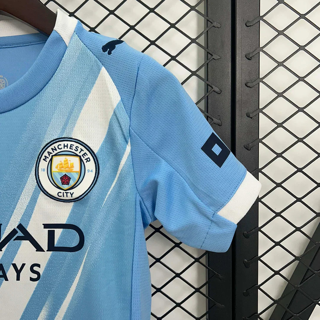 25/26 Manchester City Home Kids Size