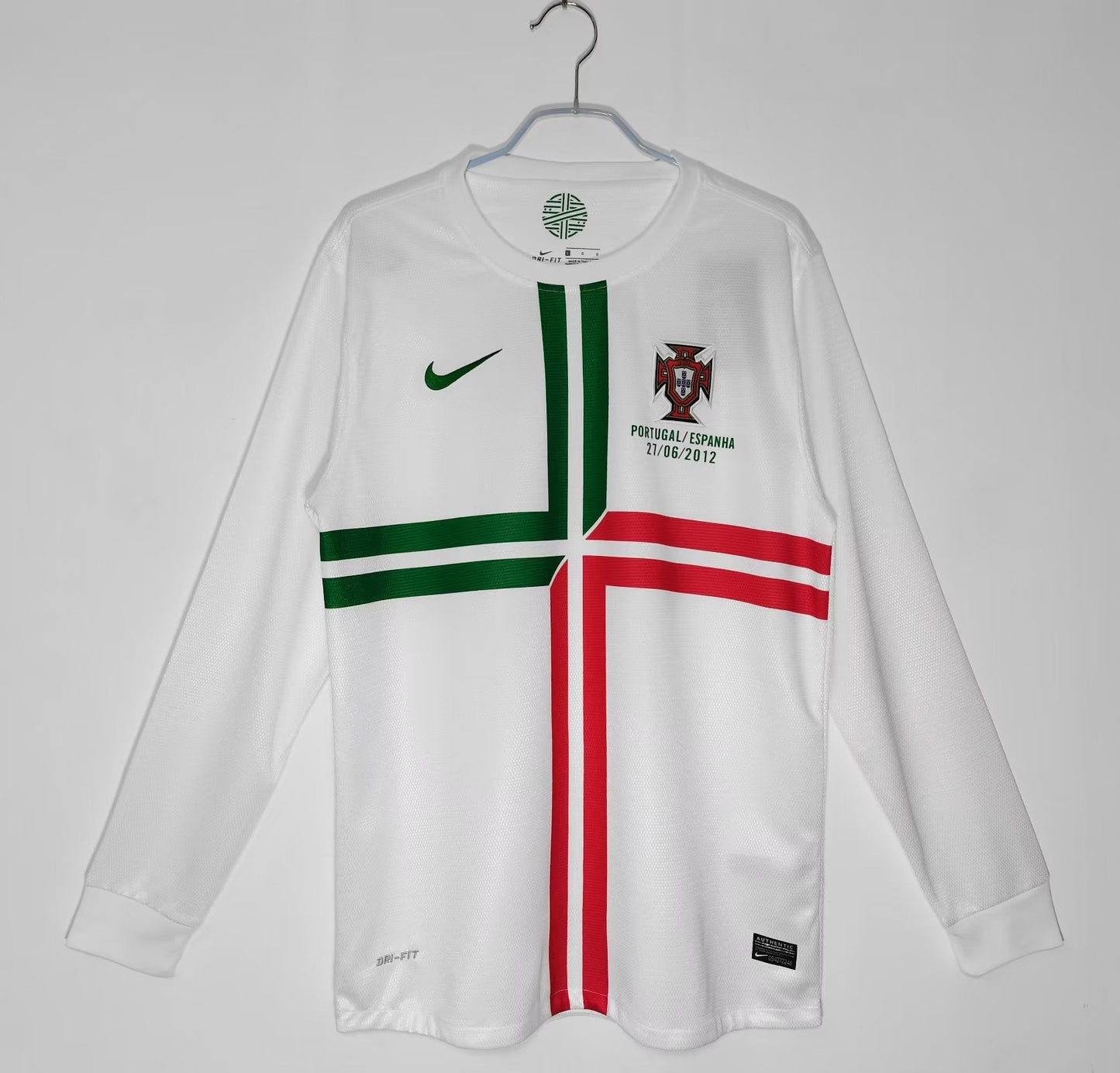 Portugal 2012-2013 Retro Long Sleeve Away Kit
