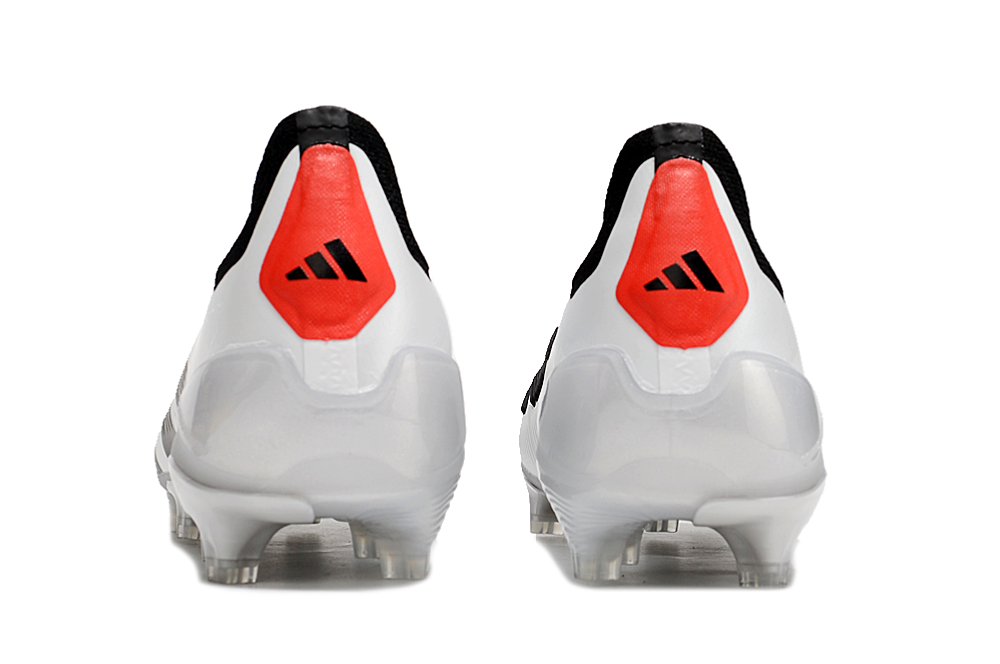 Adidas Predator Accuracy | Pure White | Black | Laceless