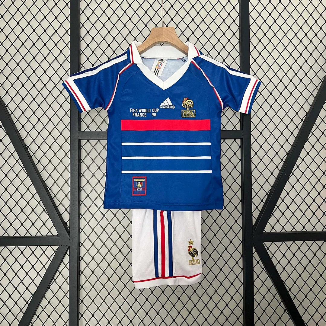 1998 Retro France Home Kids Size