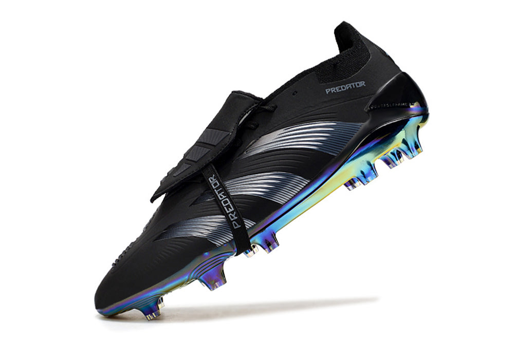 Adidas Predator Accuracy+ Shoes - Midnight Black | Charcoal Gray
