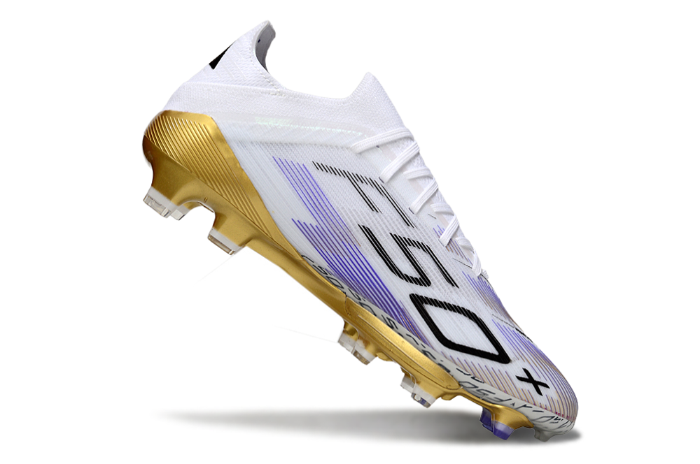 Adidas F50 | White | Purple | Gold