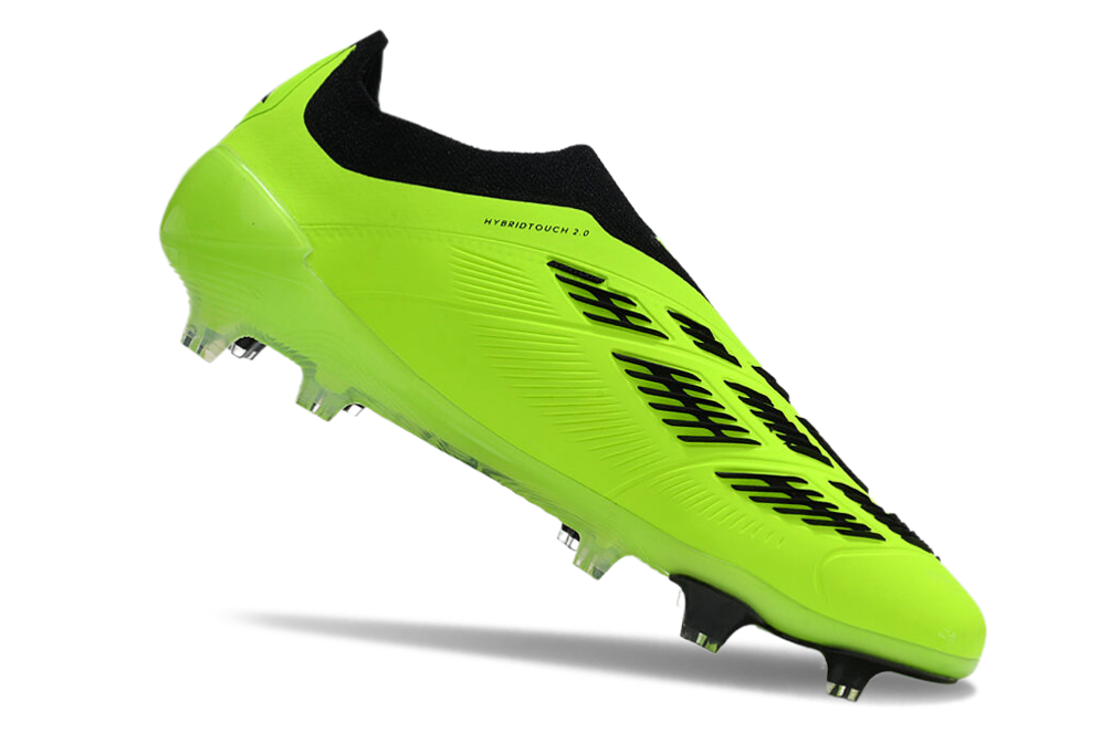 Adidas Predator | Volt | Midninght Black | Laceless
