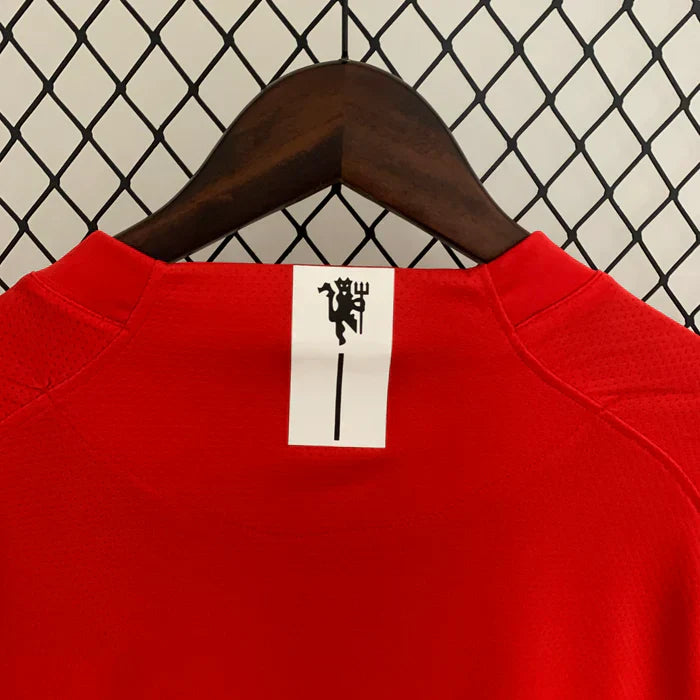 Manchester United 2007-2008 Retro Home Long Sleeve