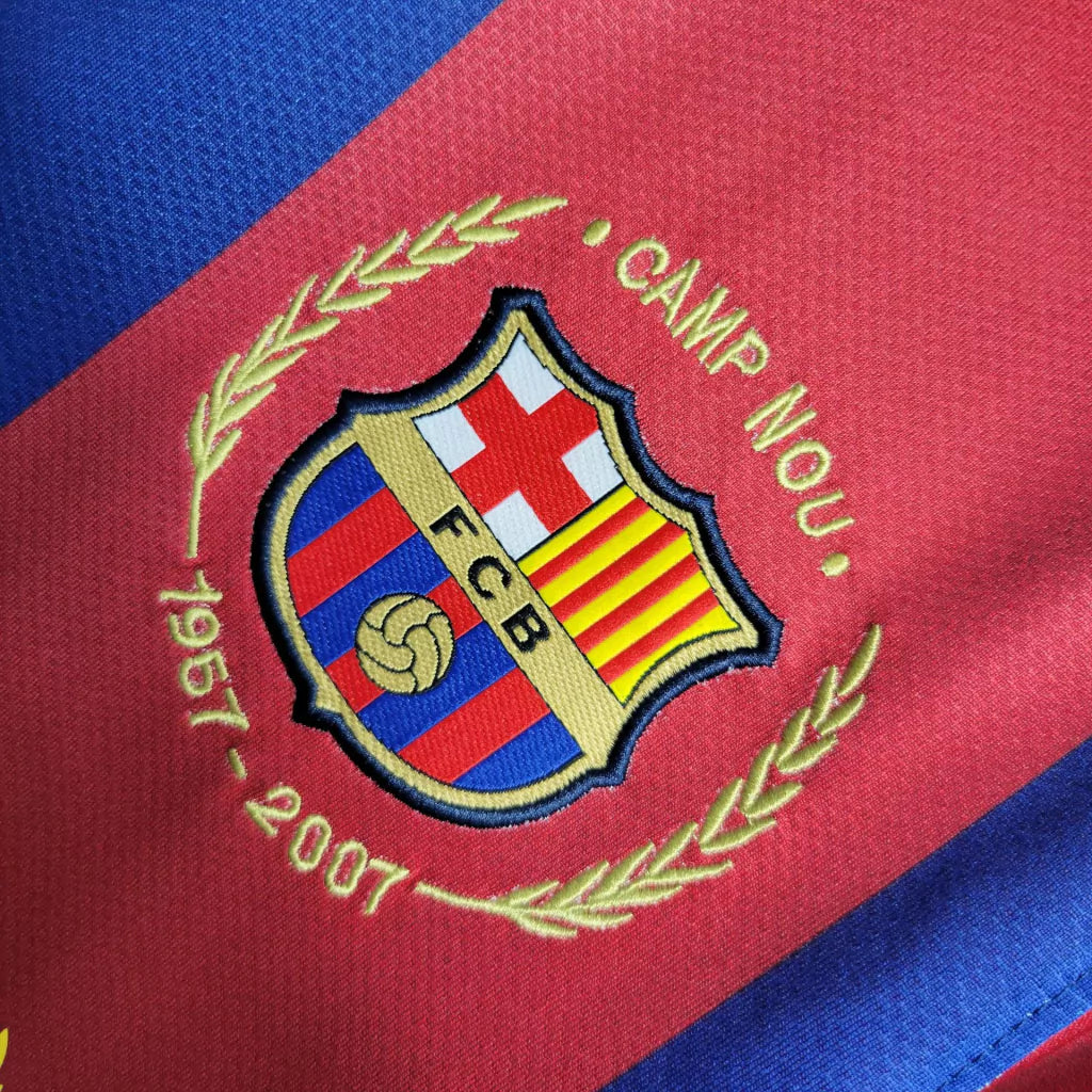 Barcelona 2007-2008 Retro Home Jersey