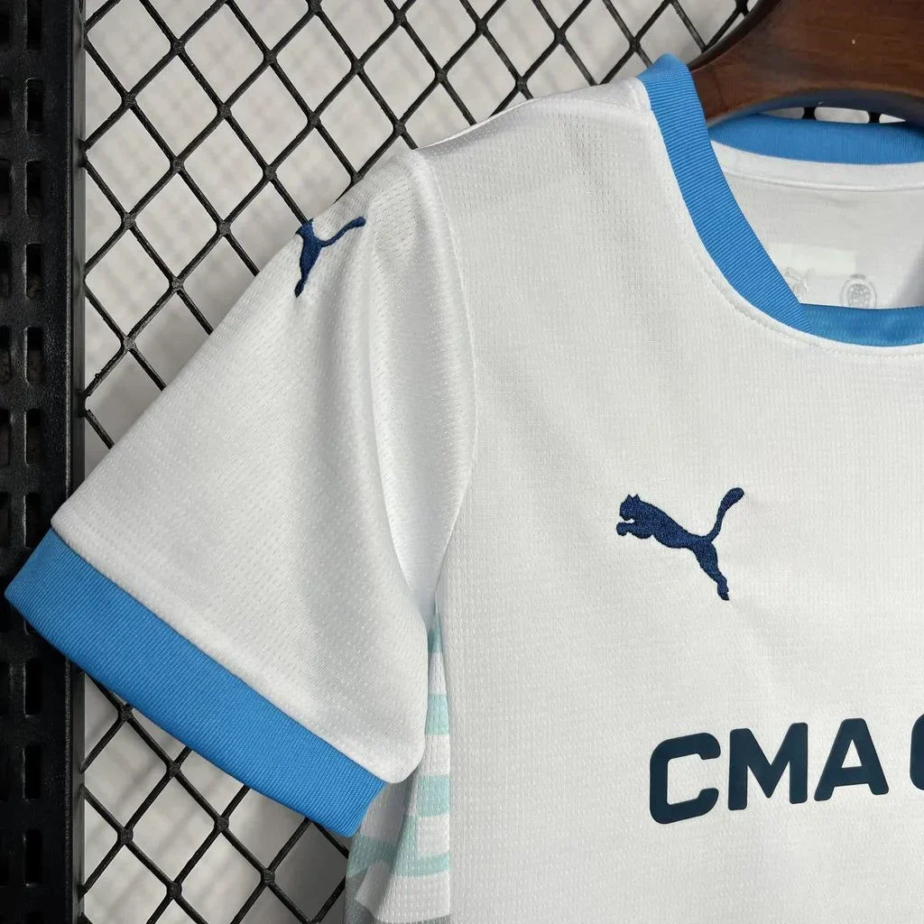 24/25 Olympique de Marseille Home Kids Size
