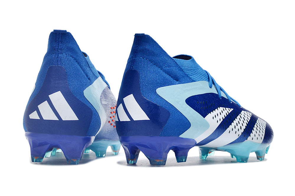Adidas Predator Accuracy+ Shoes - Azure Blue | Arctic Green | White