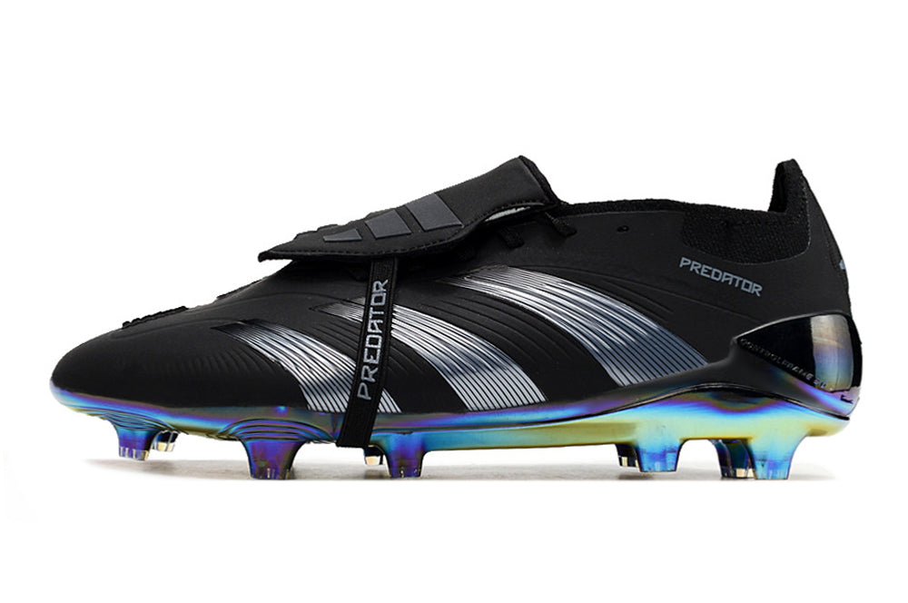 Adidas Predator Accuracy+ Shoes - Midnight Black | Charcoal Gray