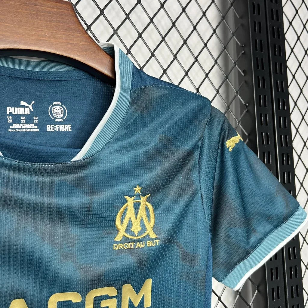 24/25 Olympique de Marseille Away Kids Size