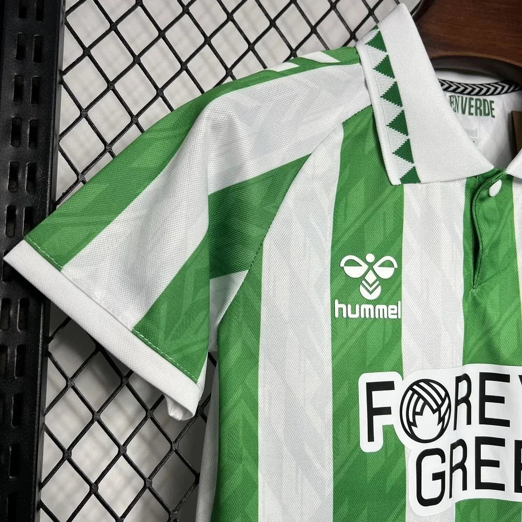24/25 Real Betis Home Kids Size