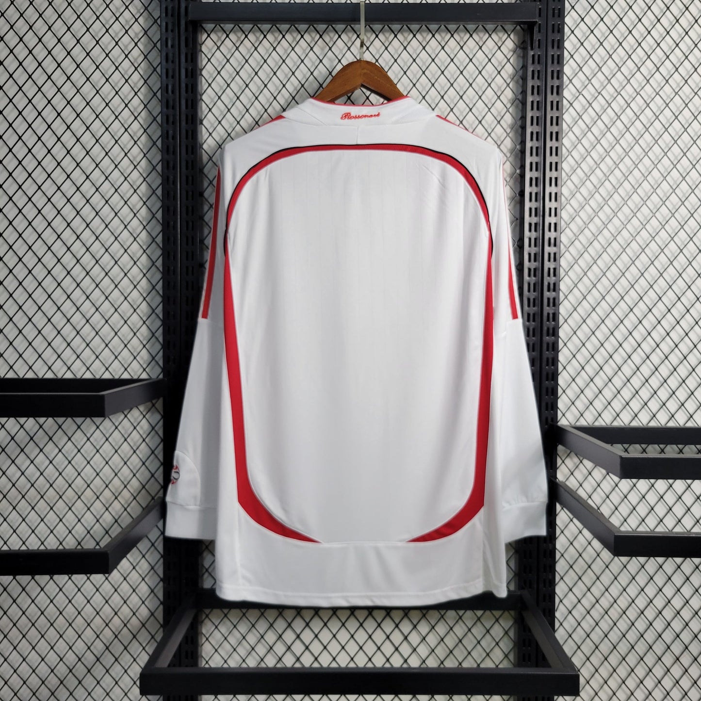 AC Milan 2007 Retro UCL Long Sleeve Away Kit