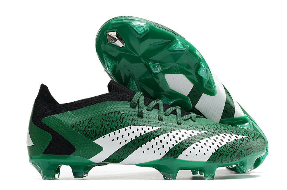 Adidas Predator Accuracy+ Shoes - Forest Green | White