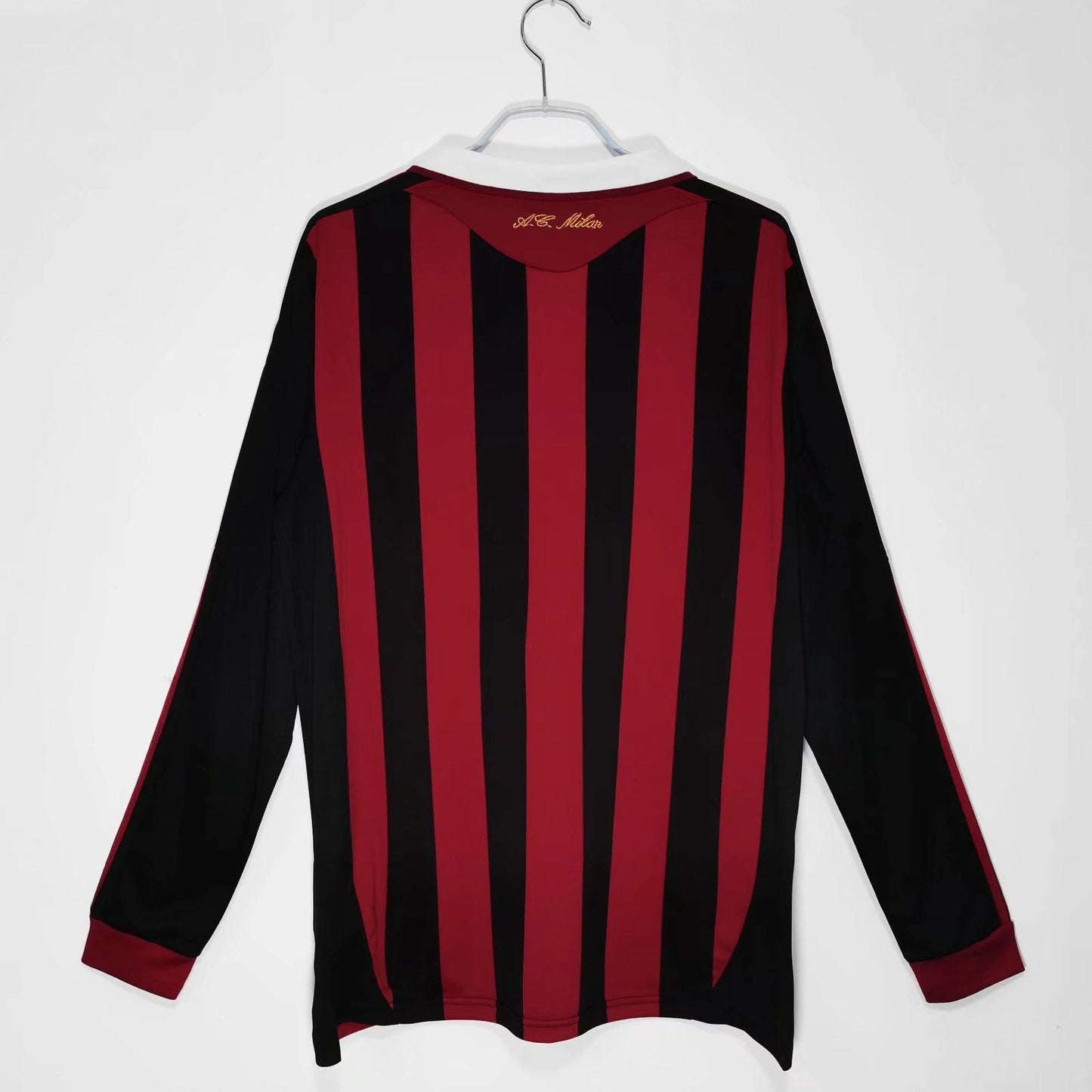 AC Milan 2008-2009 Retro Long Sleeve Home Kit