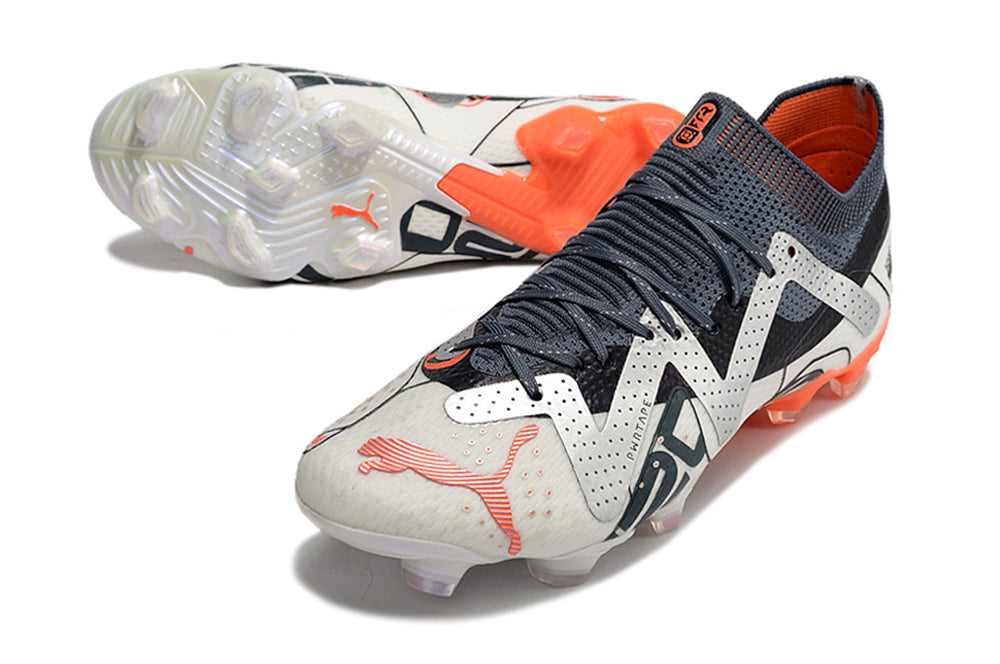 Puma Future Ultimate - Silver Gray | Midnight Gray | Lava Orange