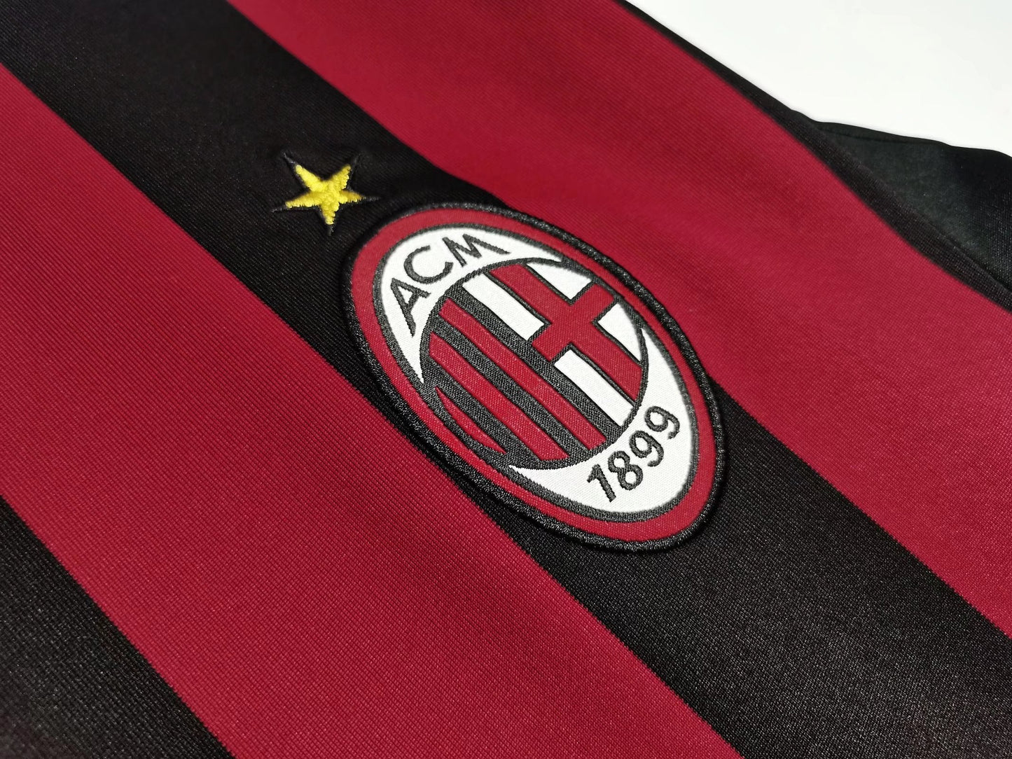 AC Milan 2008-2009 Retro Long Sleeve Home Kit