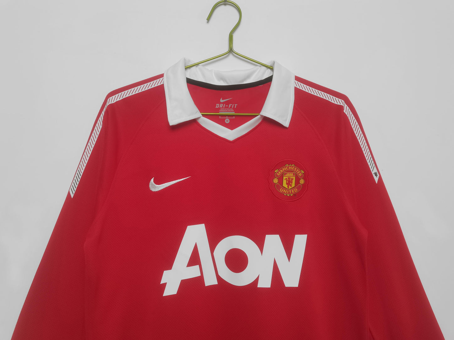 Manchester United 2010-2011 Retro Long Sleeve Home Kit