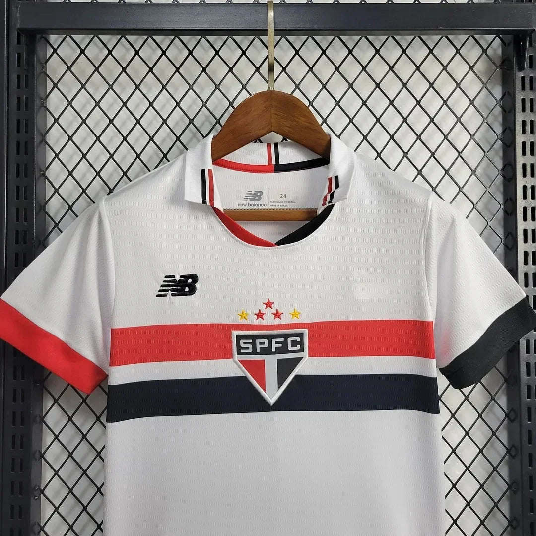 24/25 Sao Paulo Home Kit Kids Size