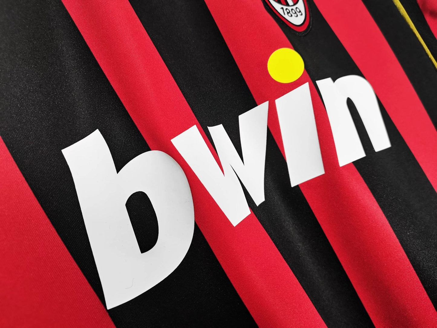 AC Milan 2007-2008 Retro Long Sleeve Home Jersey