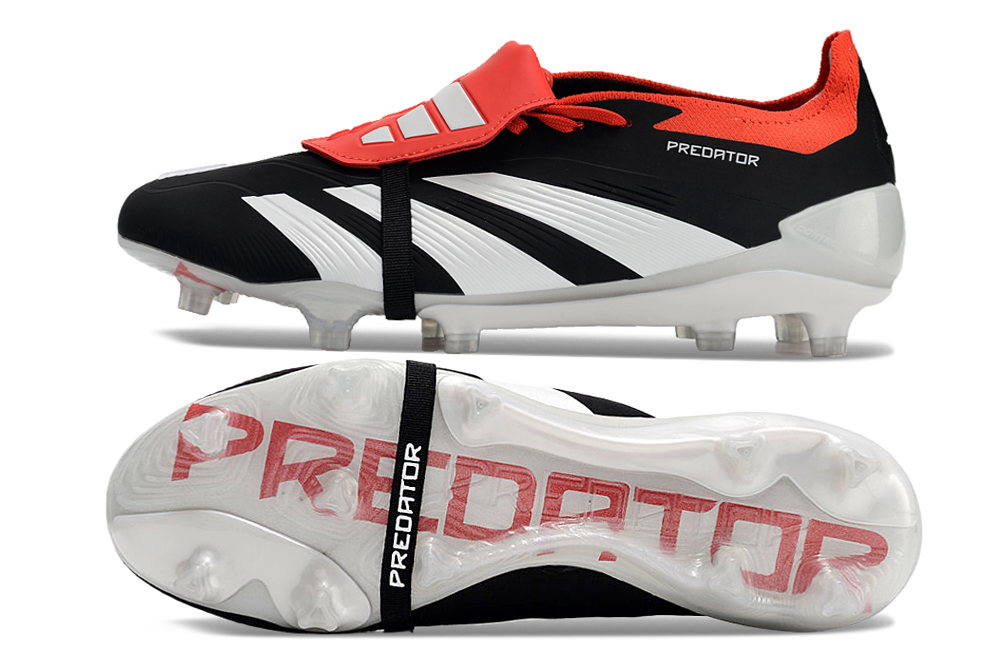 Adidas Predator Elite Shoes - Black | White | Red