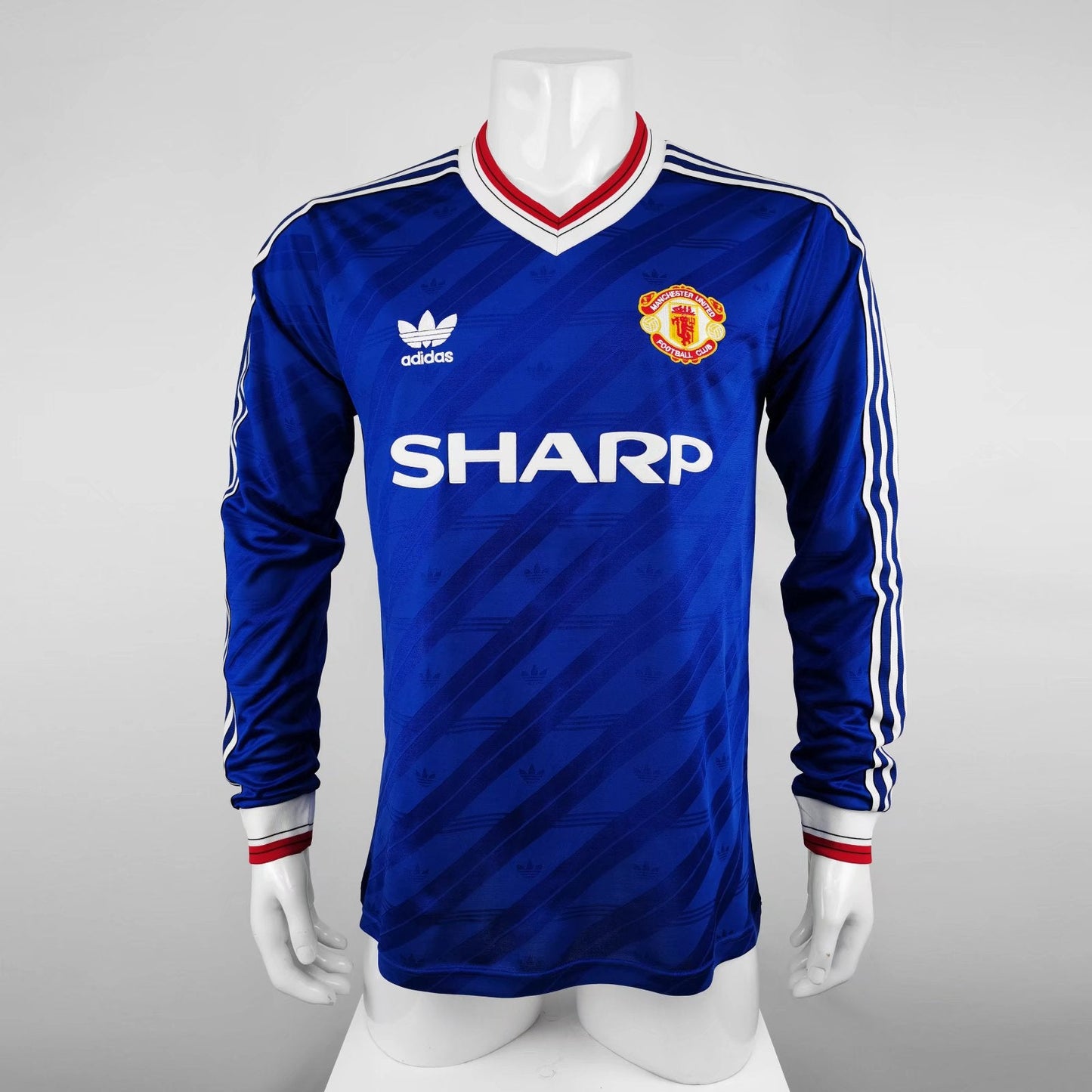 Manchester United 1986-1987 Retro Long Sleeve Away Kit