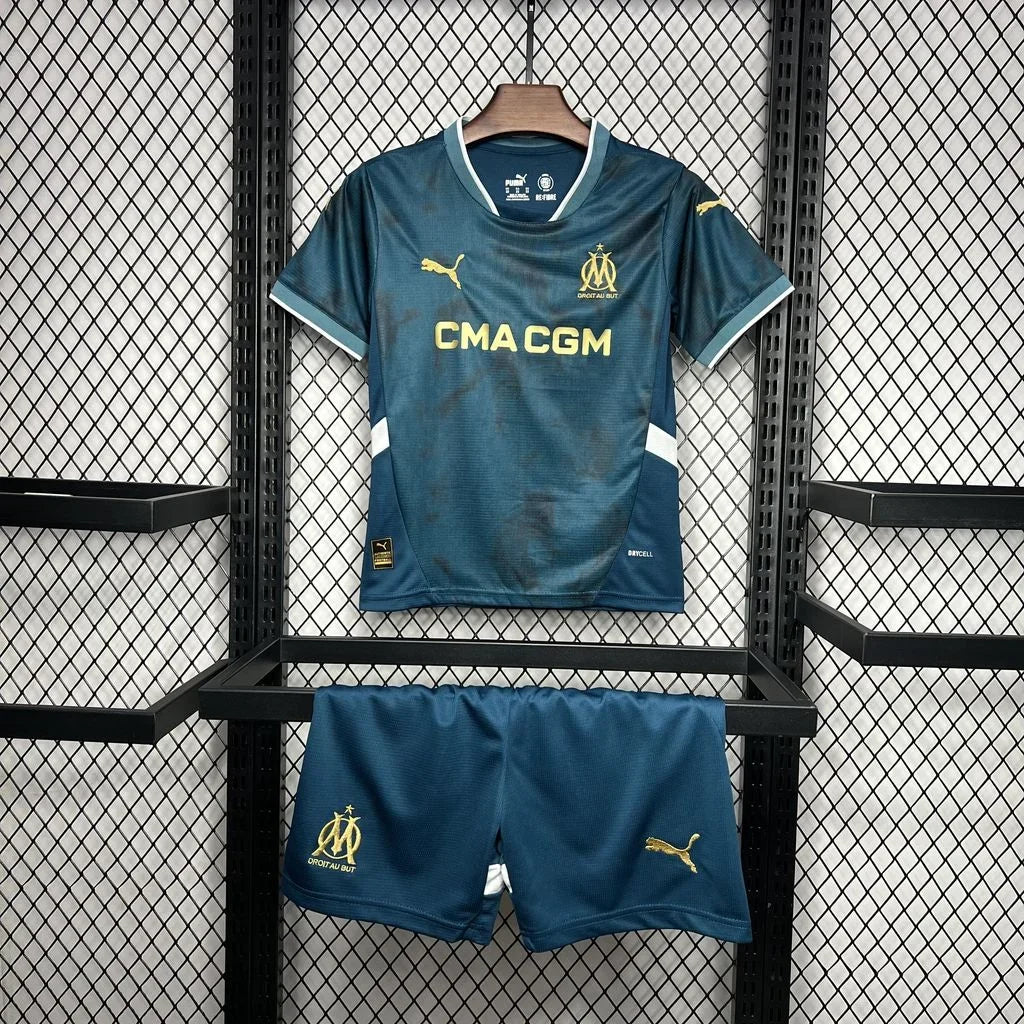 24/25 Olympique de Marseille Away Kids Size