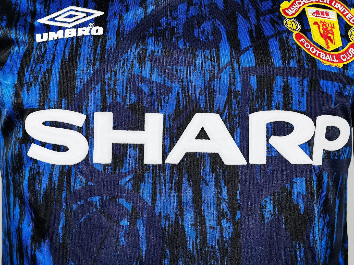 Manchester United 1992-1993 Retro Long Sleeve Away Kit